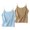 Light Violet, variant on Only Moment Beach Casual Tank Cotton and linen 2pc Tanks & Camis Women's Sleeveless Short Top Loose Fit Sleeveless Crew Neck Camisole Tops Beige,L