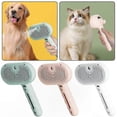thumbnail image 2 of Long Handle Pet Grooming Brush for Shedding and Fur Removal - Self Cleaning Tool for Cats and Dogs, 2 of 5