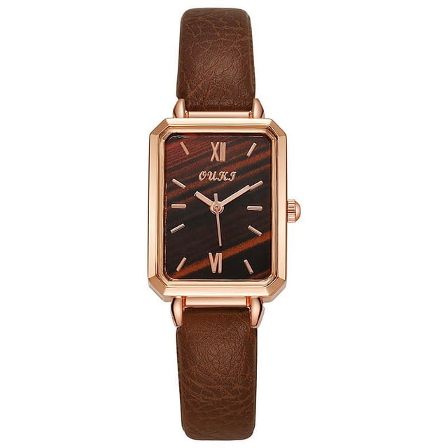 SENJIAQ Stylish Watch Women,Vintage Square Watch Ladies Belt Watch Suitable For Gifts Birthdays, Graduations, Christmas Eve, Halloween,Anniversaries Gifts