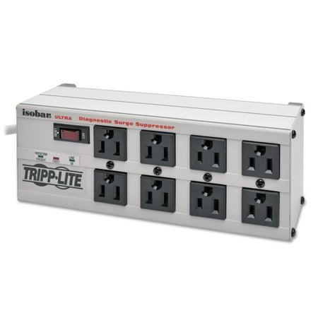 UPC: 0037332010551 | Tripp Lite ISOBAR8 ULTRA Premium Surge Protector 8 outlet 12-ft cord