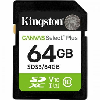 Kingston 32GB SDHC Canvas Select Plus 100MB/s Read Class 10 UHS-I