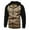 Khaki Zipper Casual Outwear Jackets, variant on Olyvenn Stylish Men Zip Up Casual Patchwork Hooded Long Sleeved Brushed Outwear Jacket Winter Warm Long Sleeve Hooded Fleece Puffer Jacket Thick Cotton Padded Overcoat Khaki 4