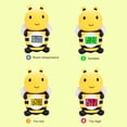 thumbnail image 5 of YAHHU Baby Bath Thermometer Bee Shaped Floating Water Temperature Tester with Alarm, Digital Display, IP67 Waterproof, Infant Toddler Tub Toy (4.5 in / 11.5 cm), 5 of 10