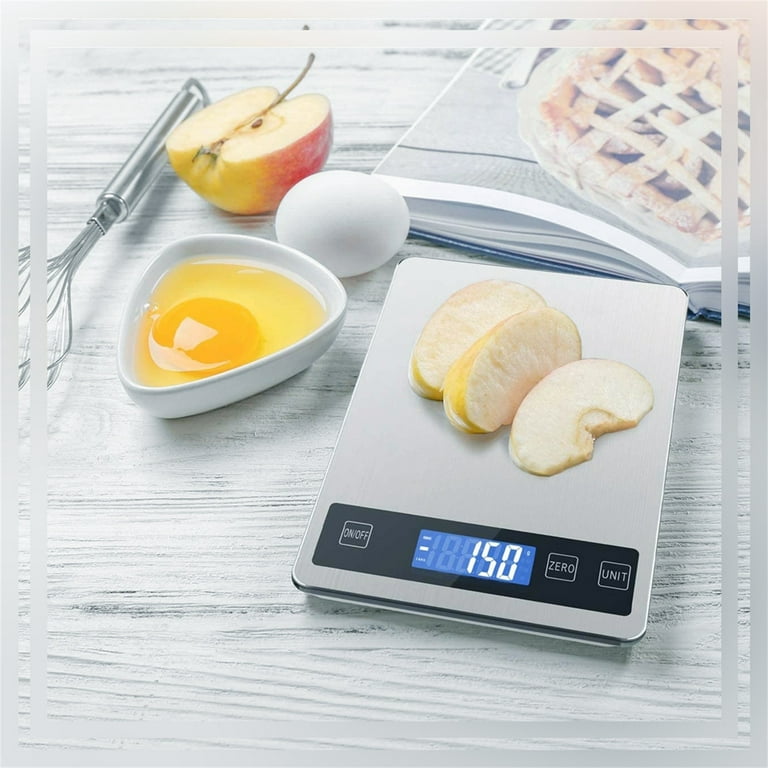 Weight Measure Grams Cooking Steel Electronic Scales Food Digital Kitchen  Weighing Stainless Kitchen，Dining & Digital Body Weight Scale Glass Meter  500 Scale Body Weight Scales Most Accurate Body 