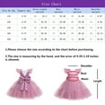 thumbnail image 4 of Flower Girls Princess Dress Pearl Wedding Birthday Fancy Costume Party Dress, 4 of 7