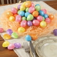 thumbnail image 6 of HuiXinOu 80 Pieces Plastic Easter Eggs, 1.5"x1.8" Assorted Color Hollow DIY Decoration for Easter Basket Fillers, Party Favors Crafts, Spring Holiday Festive Supplies, 6 of 7