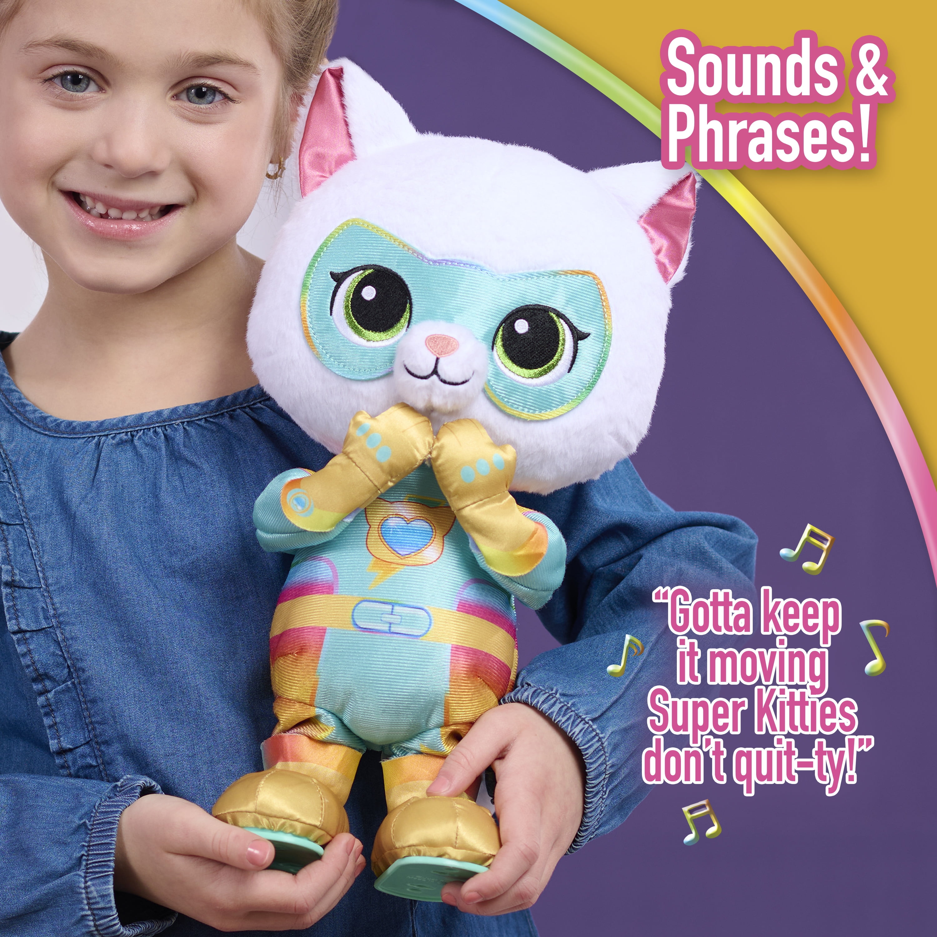 Disney Jr. SuperKitties Oopsie Kitty 13-inch Dancing Bitsy