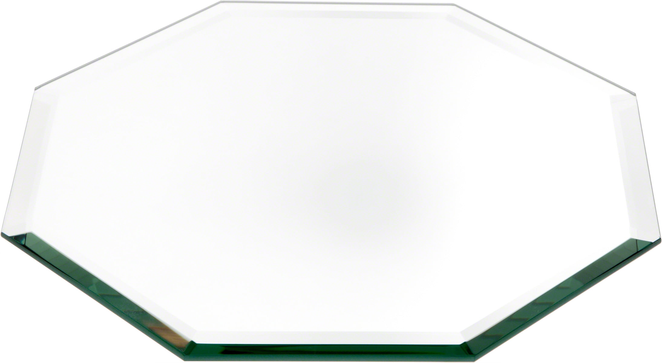 Pack of 2 16 inch x 16 inch Plymor Square 5mm Beveled Glass Mirror 