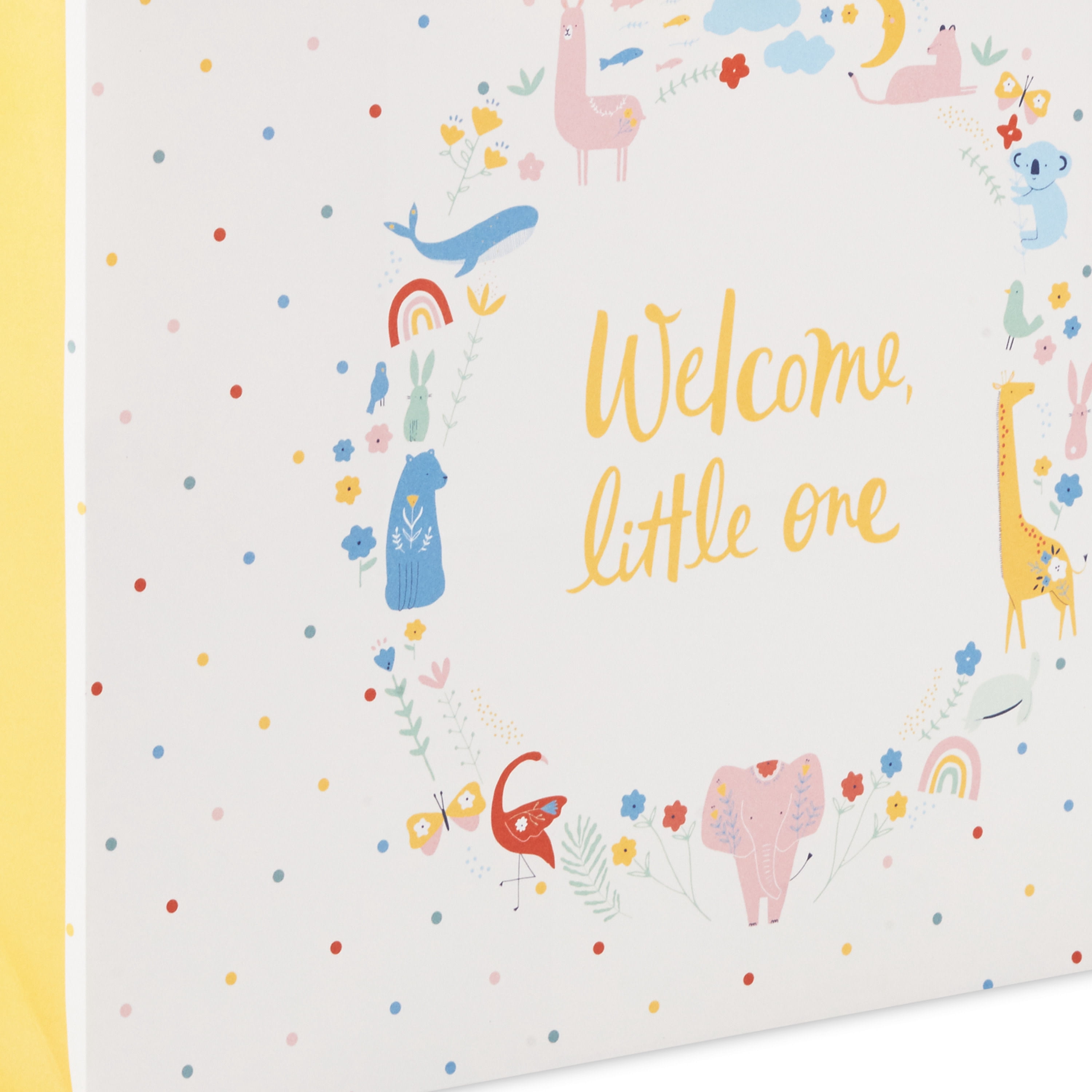 Hallmark Large Horizontal Gift Bag (Welcome Little One)