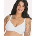 thumbnail image 5 of Hanes Ultimate Wireless Bra with T-Shirt Softness Women's Smoothing DHHU03, 5 of 8