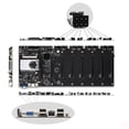 thumbnail image 4 of Btc-T37 Placa Base Para Minería Sin Elevador 8 Gpu Bitcoin Crypto Etherum Mining Set Con 8Gb Ddr3 1600Mhz Ram 1037U 128Gb Msata Ssd Cable De Alimentación Sweethay EL012865-00, 4 of 6