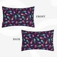 thumbnail image 2 of Lsque Peacock Feathers3 Pattern Pillow Case – Soft & Cozy Throw Pillow Cover, Hypoallergenic Cushion Case for Sleeping Women with Envelope Closure-20"x30", 2 of 6