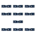 thumbnail image 3 of Circuitos impresos para trenes, accesorios para trenes a escala HO, trenes eléctricos robustos 10 piezas, 3 of 9