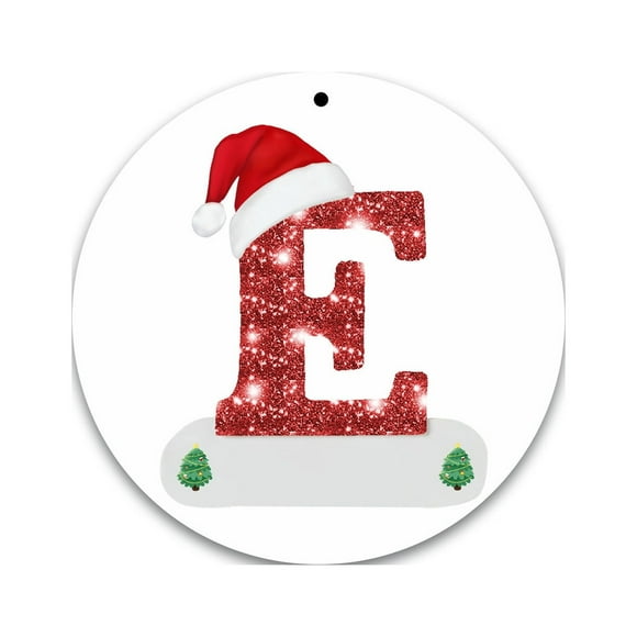 onlyliua Liquidación Adornos Navideños con Alfabetos Personalizados para Regalar Adornos Colgantes para Árbol de Navidad Decoraciones Diy