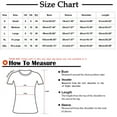 thumbnail image 2 of JGGSPWM Women Tops Plus Size Hide Belly Tunic Short Sleeve T Shirts 2023 Summer Button Up Henley Shirts Cute Tshirt Dressy Casual Blouses Pleated Swing Tunics 1Floral CrewneckBlack M, 2 of 4