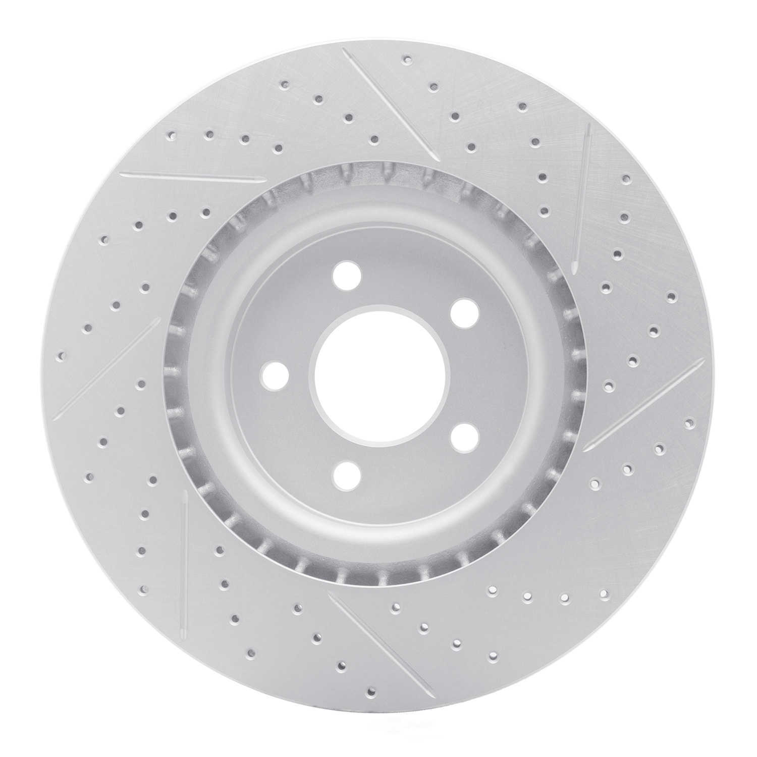 Dynamic Friction Company 830-54060L DFC Geoperformance Rotor - Drilled and Slotted