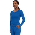 thumbnail image 6 of Healing Hands Women's Underscrub Soft Knit Melissa Longsleeve Scrub Tee with Breathable & Easy Care Fabric 5047, 6 of 9