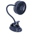 thumbnail image 3 of Haofy Desk Clip-On Mini Cooling Fan Foldable Cooler For Home Office USB Rechargeable, 3 of 8