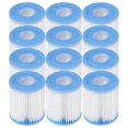 thumbnail image 1 of Intex Swimming Pool Easy Set Filter Cartridge Replacement Type H (12 Pack), 1 of 11