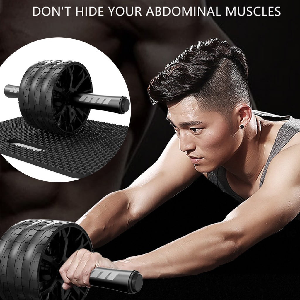 Details about   Abs Wheel  Gym Roller Abdominal Core r Fitness Trainer