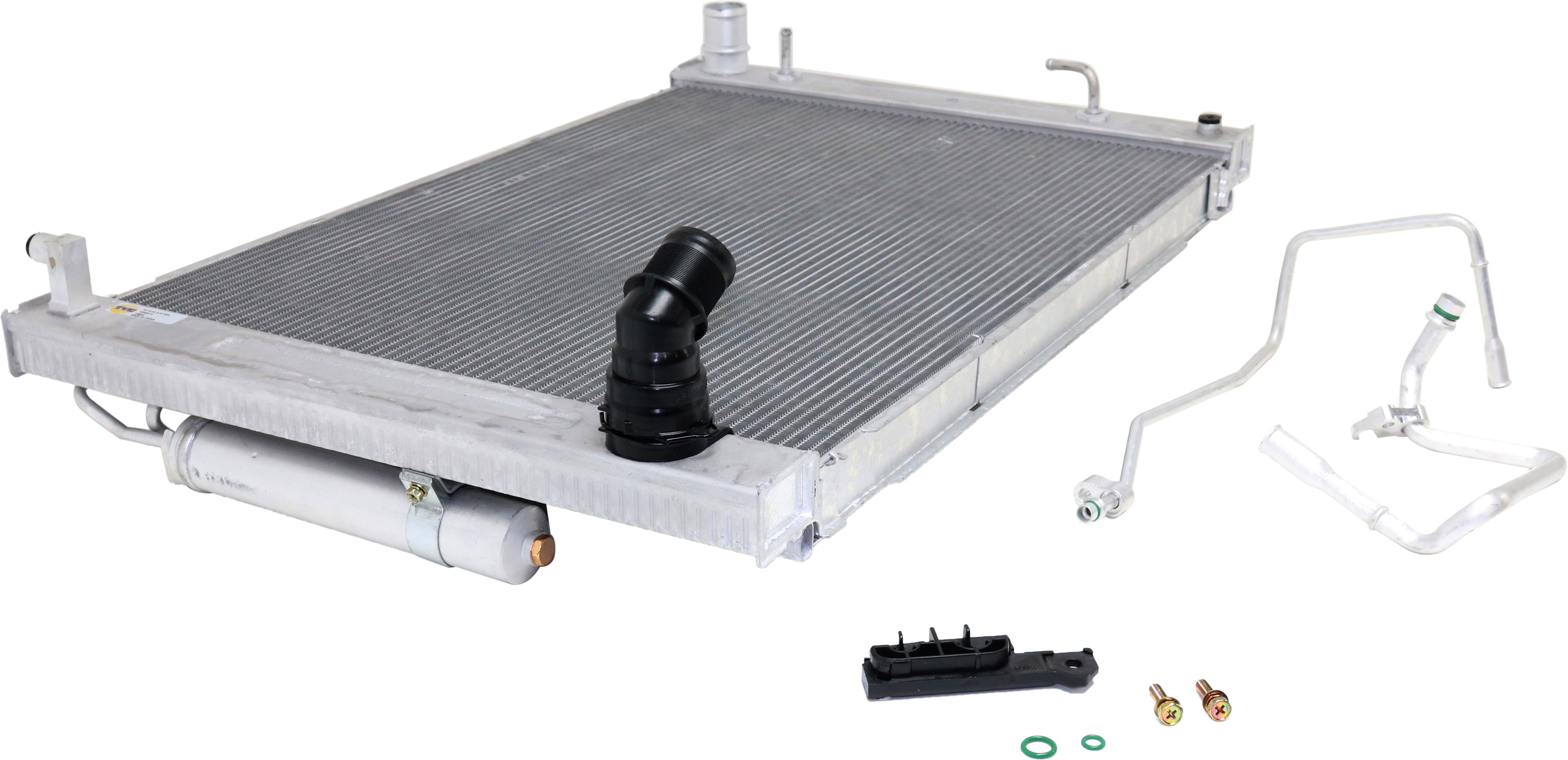 RADIATOR Compatible with INFINITI G37 2008-2013/370Z 2010-2017 /CONDENSER COMBO Automatic Transmission