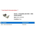thumbnail image 2 of Starter - Compatible with 2003 - 2006 Honda Element 2004 2005, 2 of 2