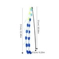 thumbnail image 2 of WASHWEPE 4Pcs Cat Toys Stick Interactive Design for Kitten Enrichment and Indoor Playtime 11.8x20.1x0.2in, 2 of 8