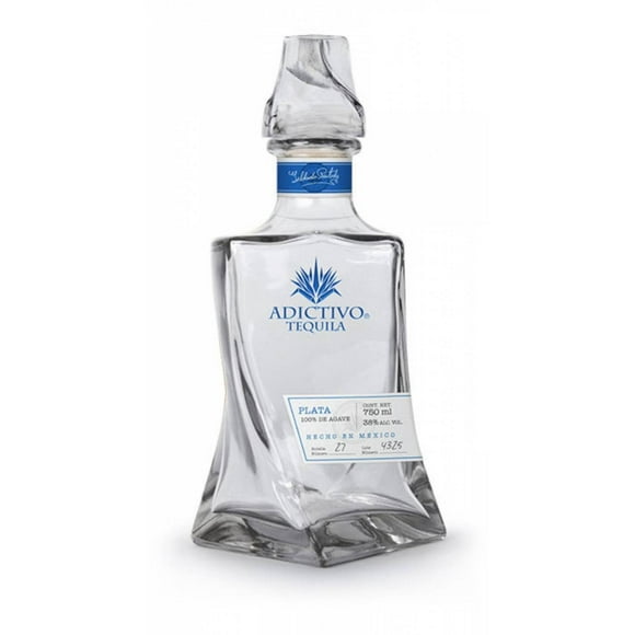 Paquete de 3 Tequila Adictivo Plata 750 ml Adictivo Paquete de 3