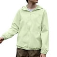 thumbnail image 2 of Veste Coupe-Vent Légère à Capuche Zippée pour Enfants Unisexe pour Jeu Extérieur et Soleil, 2 of 6