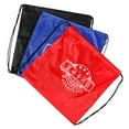 thumbnail image 1 of 3pcs Basketball Drawstring Bags Sports Ball Drawstring Backpack Pouch Basketball Goodie Bags Party Favor Bags For Party Gym Team Workout, 1 of 9