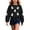 D-Black, variant on WhouRiu Girls Halloween Graphic Tees Kids Long Sleeve Crew Neck Crop Tshirt Comfortable Cute Holiday Party T Shirts,8-9 Years