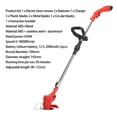 thumbnail image 5 of bestolf 12V 2000mAh Anti-slip Handle Weed Trimmer Cordless Electric Weed Lawn Eater  Telescopic Rod Edger-US Plug, 5 of 16