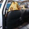 thumbnail image 5 of Uourmeti 1 Pack Car Seat Cover Towel Seat Cover Easy Install, Compatible with Van Truck Seat Car Interior Plush Microfiber Sunflower Theme, 5 of 7