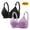 Black#3, variant on Amidoa 2 Piece Bra Sets for Women Push up No Underwire Bralettes Adjustable Elastic Strappy Comfortable Bras