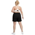 thumbnail image 6 of Aiyino Women's Plus Size Running Shorts Casual Summer Athletic Workout Shorts High Waisted Gym Yoga Lounge Shorts Pants L-5X, 6 of 6