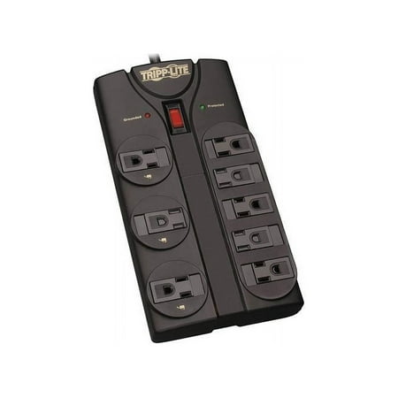 TRIPP LITE TLP808B 8 Feet 8 Outlets 1440 Joules Surge Protector