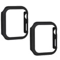 thumbnail image 1 of 2 Pack Compatible for Apple Watch Case 42mm [NO Screen Protector] Series 3 2 1, Hard PC Bumper Case Protective Cover Frame Compatible for iWatch 42mm,original black, 1 of 5