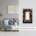 thumbnail image 5 of KLL Not All Who Wander Are Lost Hiking Pattern Electrical Outlet Covers, 3" x 5" 1 Pack Electric Receptacle Plug Covers for Decorator Receptacle Outlet & Switch-Style U, 5 of 6