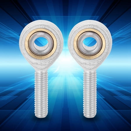 2 Roulements D'extrémité De Tige M8x1.25 Filet à Gauche - Autolubrifiants, Diamètre 8mm