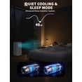 thumbnail image 3 of DSstyles Powerful 10,000 BTU Portable Air Conditioner – 3-in-1 Cooling, Fan & Dehumidifier – Remote Control, Sleep Mode, Low Noise, 24H Timer, Window Kit – Cools Up to 450 sq ft – Dark Top Cover Plus, 3 of 5