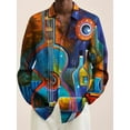 2023 crossborder New plus size 3D printed flower shirt summer men‘s