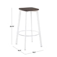 thumbnail image 4 of Clara Industrial Barstool by LumiSource, 4 of 8