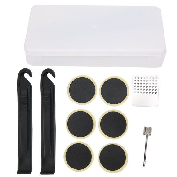 Bicycle Tire Repair Kit, Inner Tube Repair Kit Plastic+steel Ultra-thin Easy To Carry Light Weight For Bike Shops