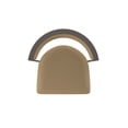 thumbnail image 3 of 861 Artemis 36" Swivel Bar Stool with Bronze Finish and Canter Sand Seat and Back, 3 of 5