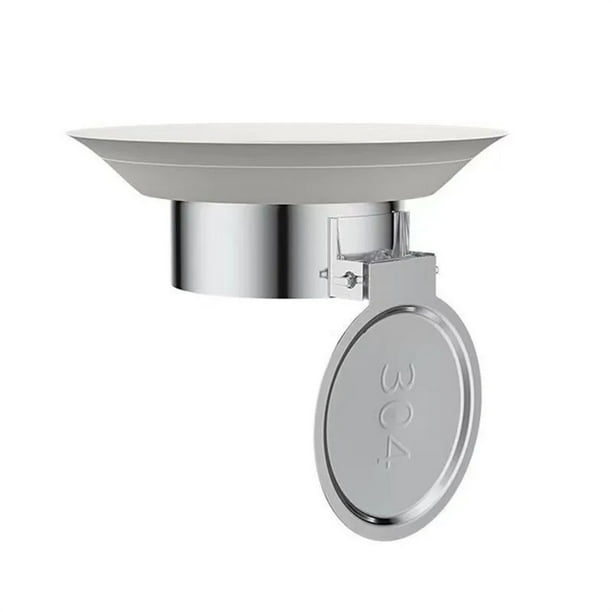 Tapón de Inodoro de Acero Inoxidable - Duradero/Fácil de Instalar, para Inodoros en Cuclillas, Antiolor/Desbordamiento