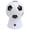 A, variant on Electric Popcorn Machine Novel Soccer Ball Design Hot Air Popper for Home Parties Movie Nights Family Entertainment Ciozy
