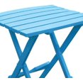 thumbnail image 3 of ZZSP Manufacturing Quik Fold Patio Side Table, Resin, Pool Blue, 3 of 3