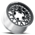 thumbnail image 2 of 15x6 Vision 346 Storm Gloss Black Milled Spoke FORGED UTV Wheel 4x137 (50.6mm), 2 of 3