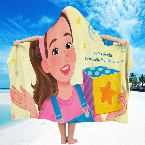 Ms Rachel Gifts Beach Towel for Women Girl Or Boys Birthday Inspired Fan Bath Outdoor Music Lover 30in*51in