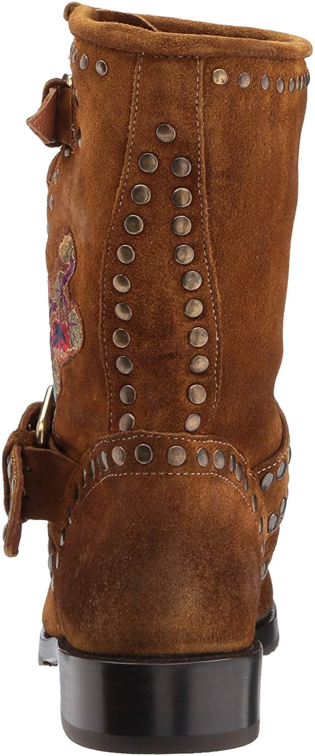 frye nat flower engineer boot